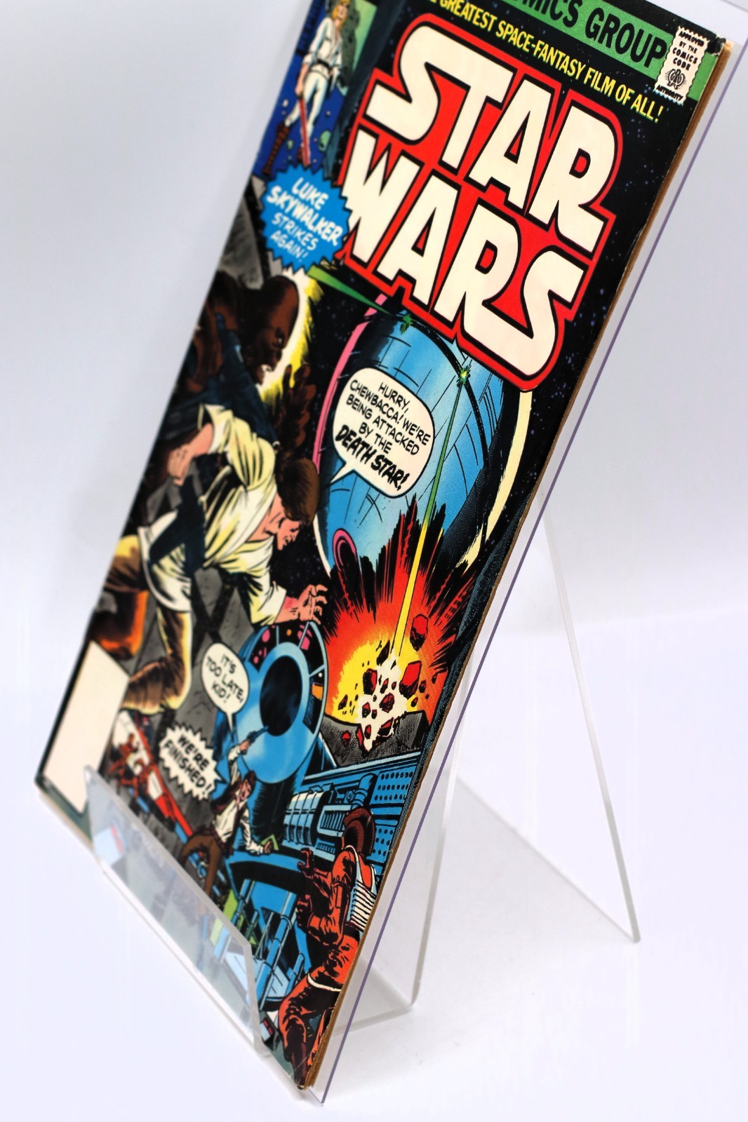 STAR WARS #5 (REPRINT WHITMAN MULTI-PACK) • [6.0] • 1977 • Rick Hoberg • MARVEL