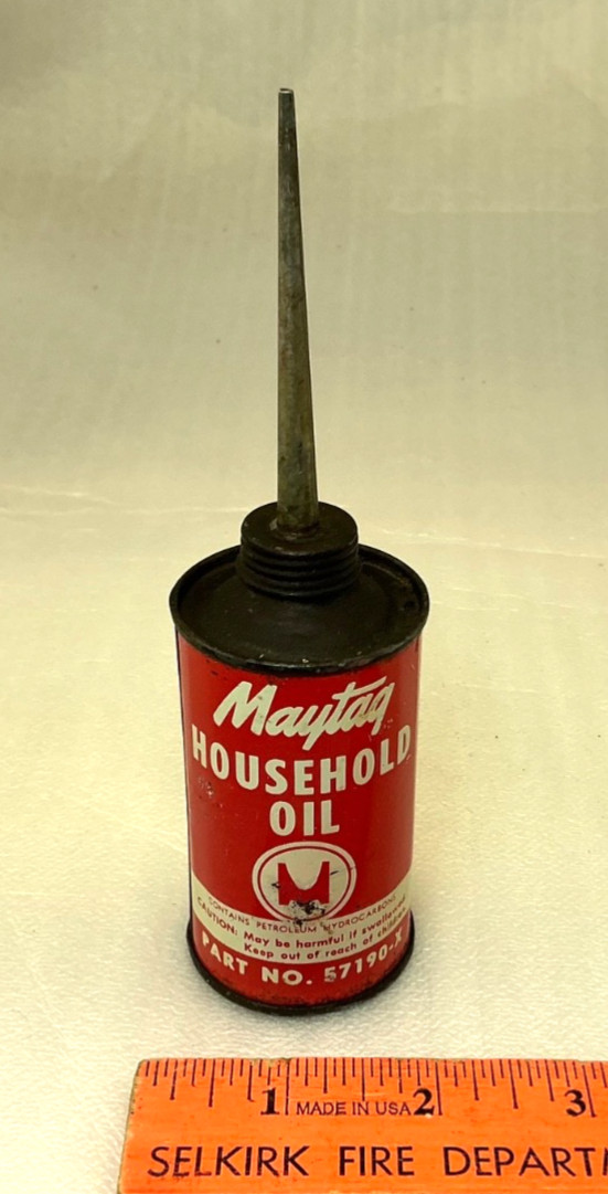 Maytag Household Oil Can