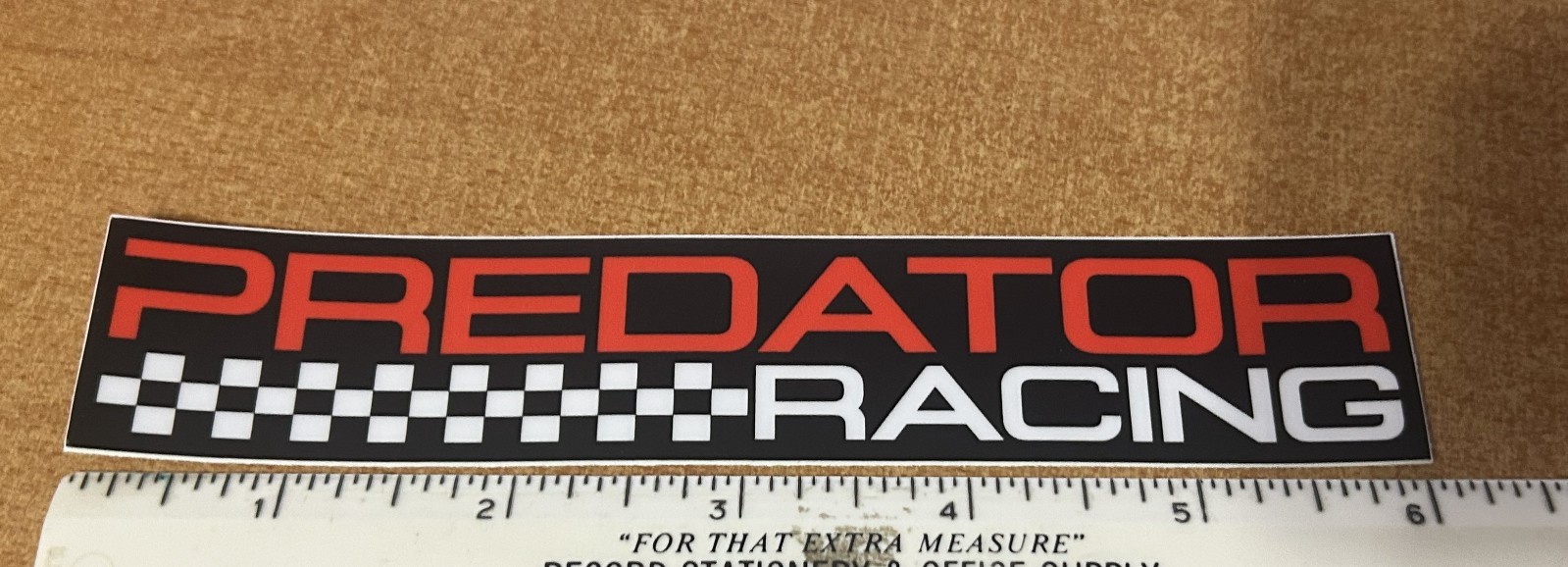 Predator Racing Minibike Go Kart Mini bike fan cover Helmet Sticker decal