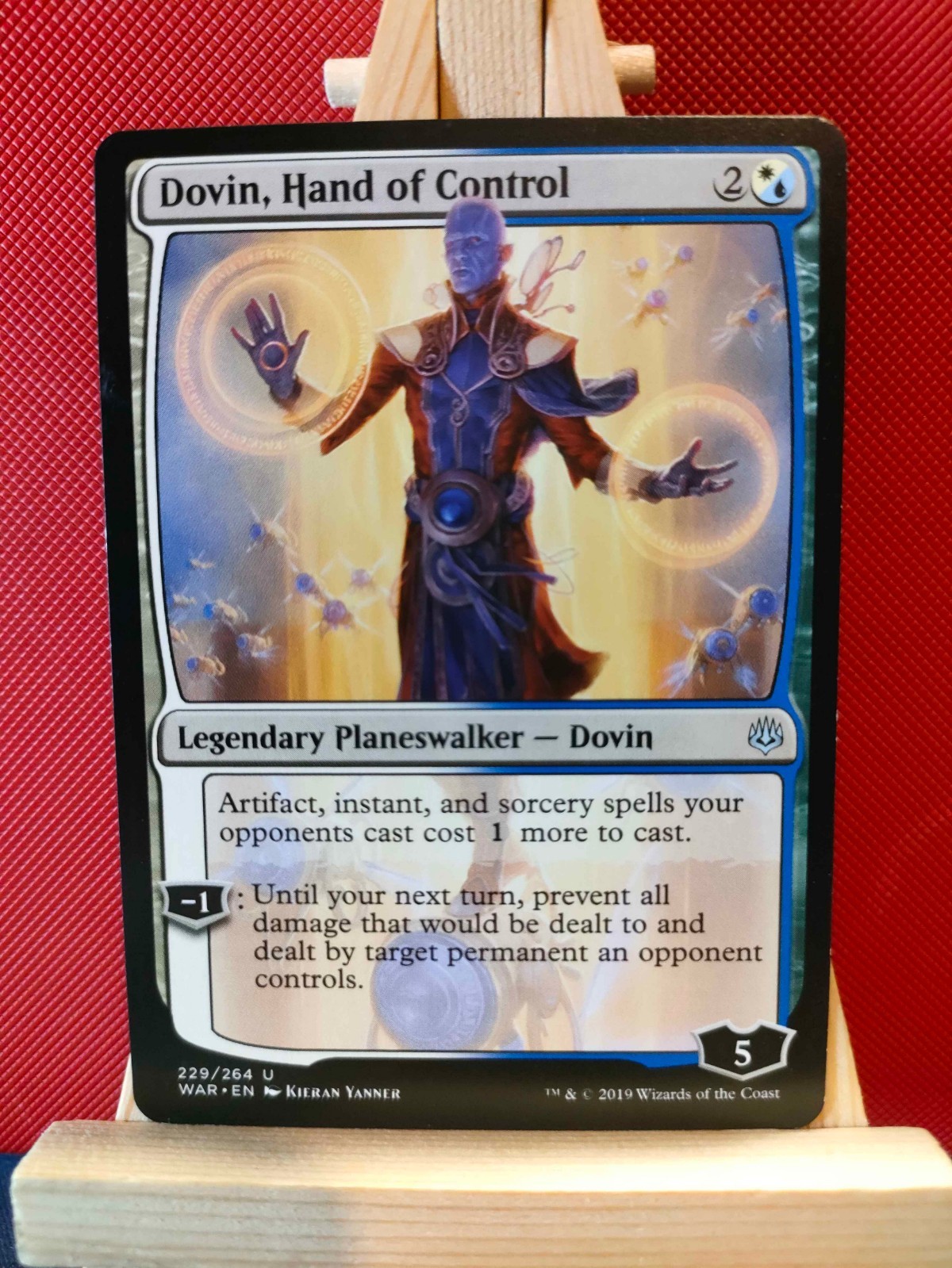 Dovin, Hand of Control – War of the Spark – Uncommon – NM – MTG