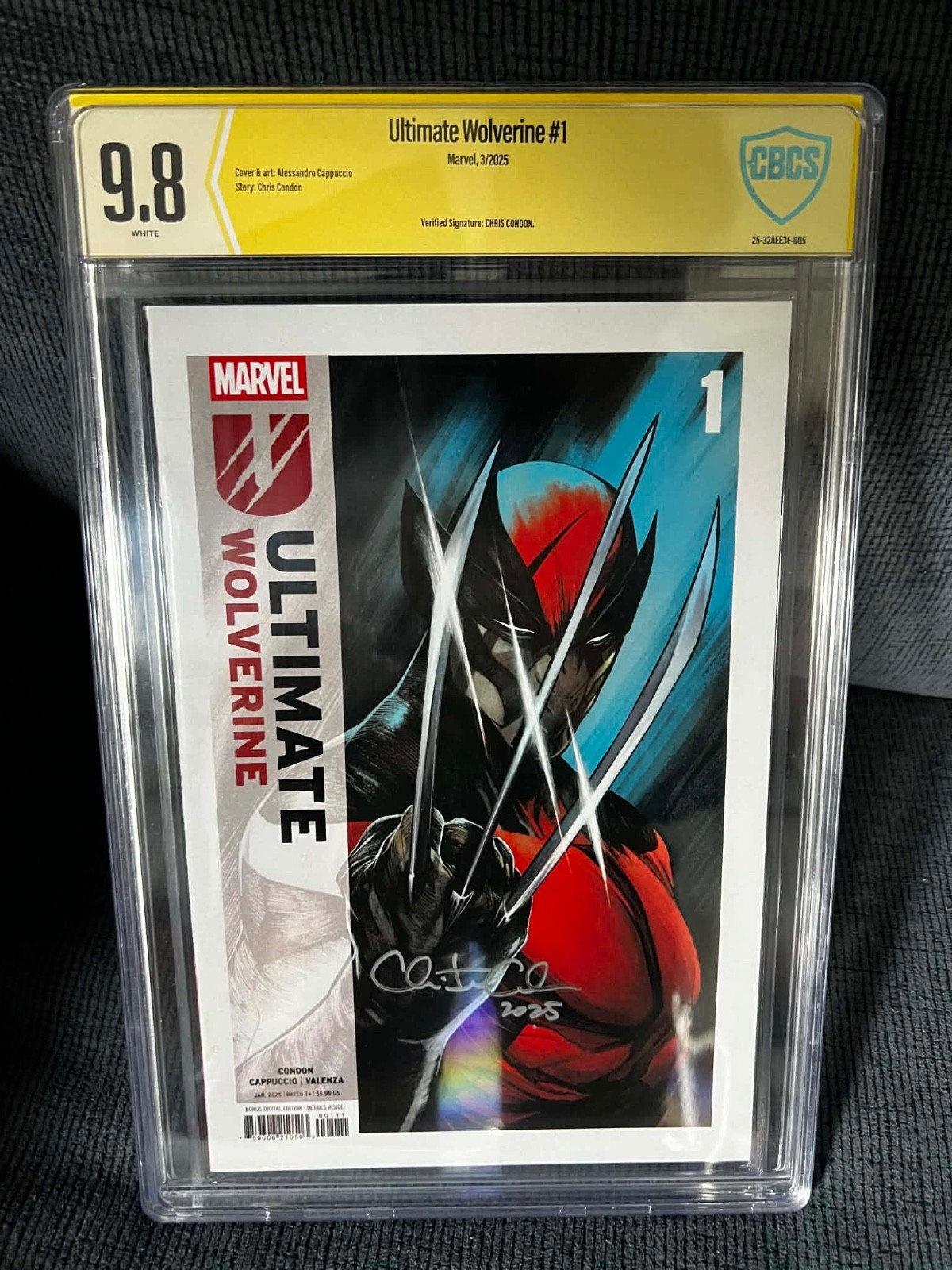 Ultimate Wolverine #1 CGC CBCS 9.8 1st Print Chris Condon Signed! (2025)