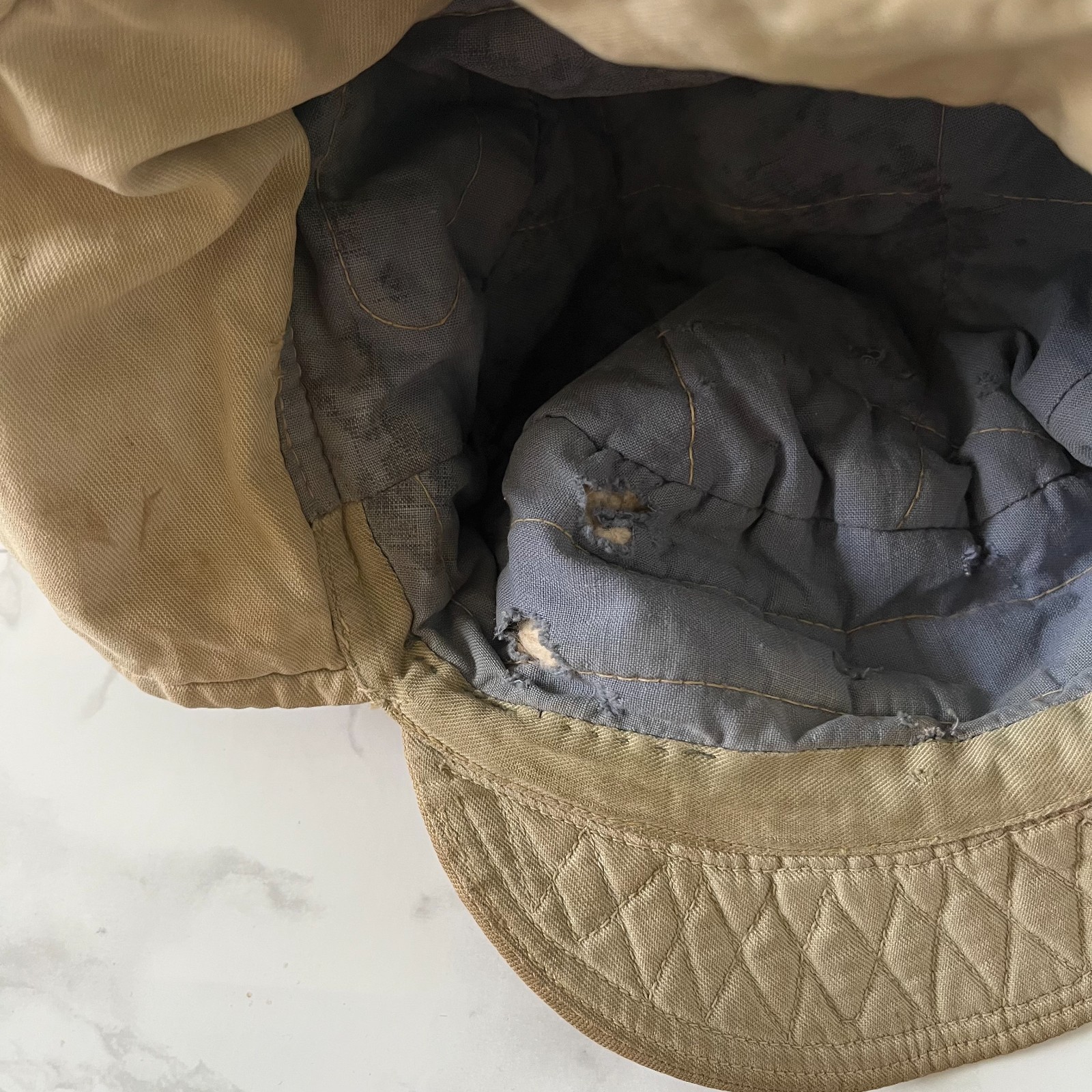 Original Post WW2 Korean War Chinese Army PLA/PVA Type 49 Winter Field Cap Hat