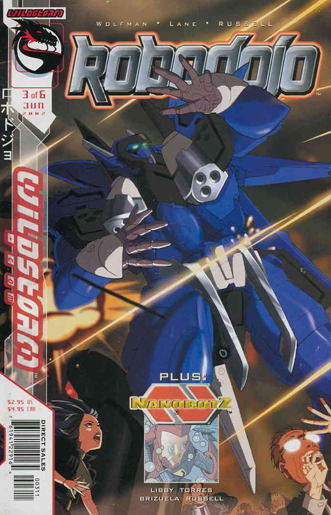 Robo Dojo #3 VF; WildStorm | Marv Wolfman – w/Bag+Board