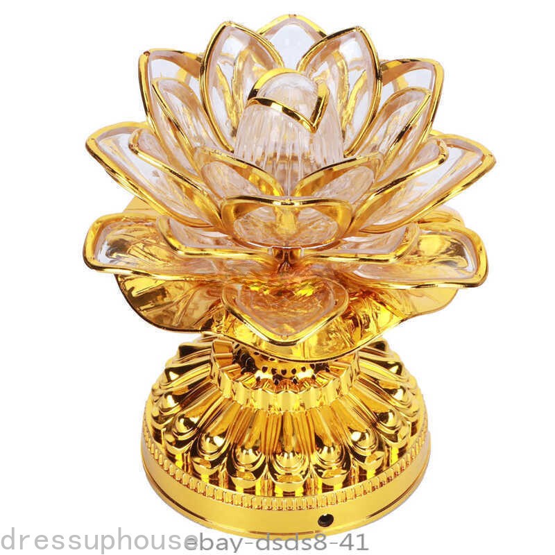 5.1″in Miniatures LED Colorful Buddhist Lamp Protection Buddha Light