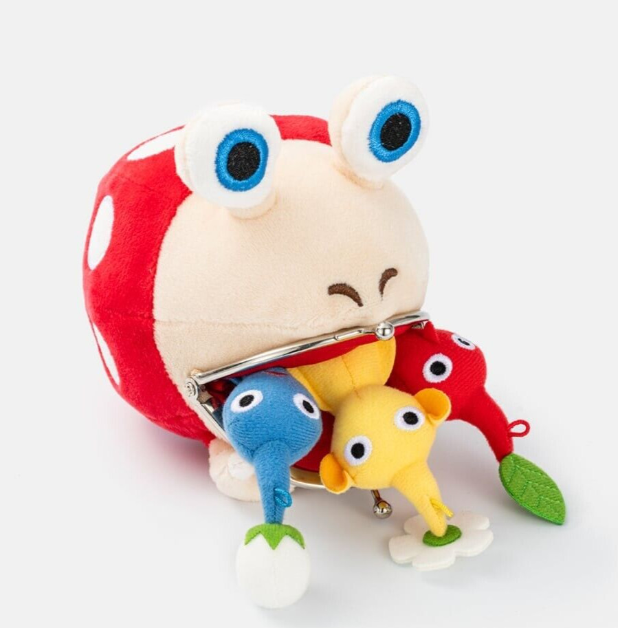 NEW Nintendo Tokyo Limited Pikmin Plush Toy Complete Set of 9 + Chappy Coin Case