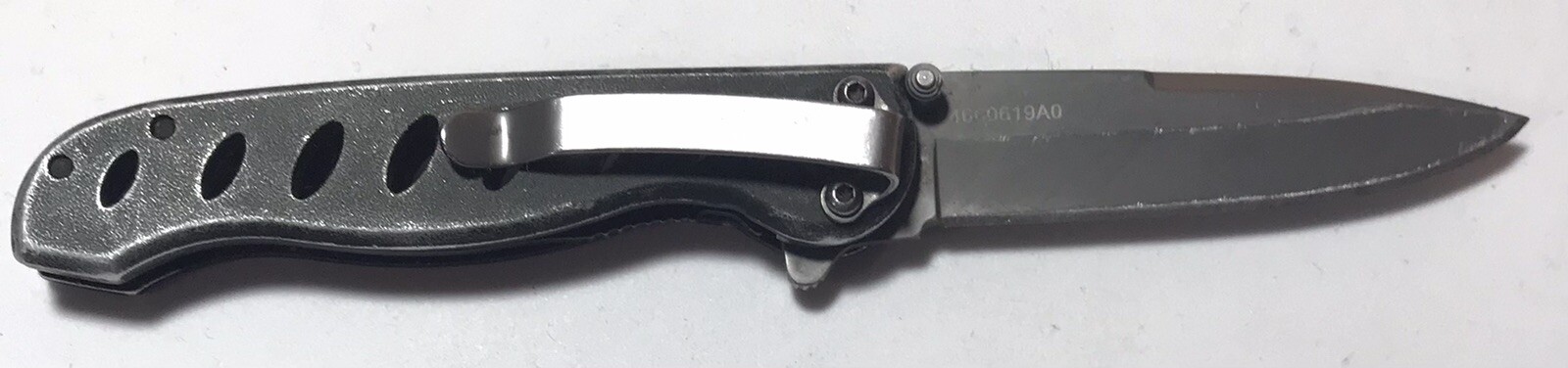 Gerber Evo Jr. Pocket Knife Liner Lock Plain Edge Blade- Clean No wobble 3-5/8”