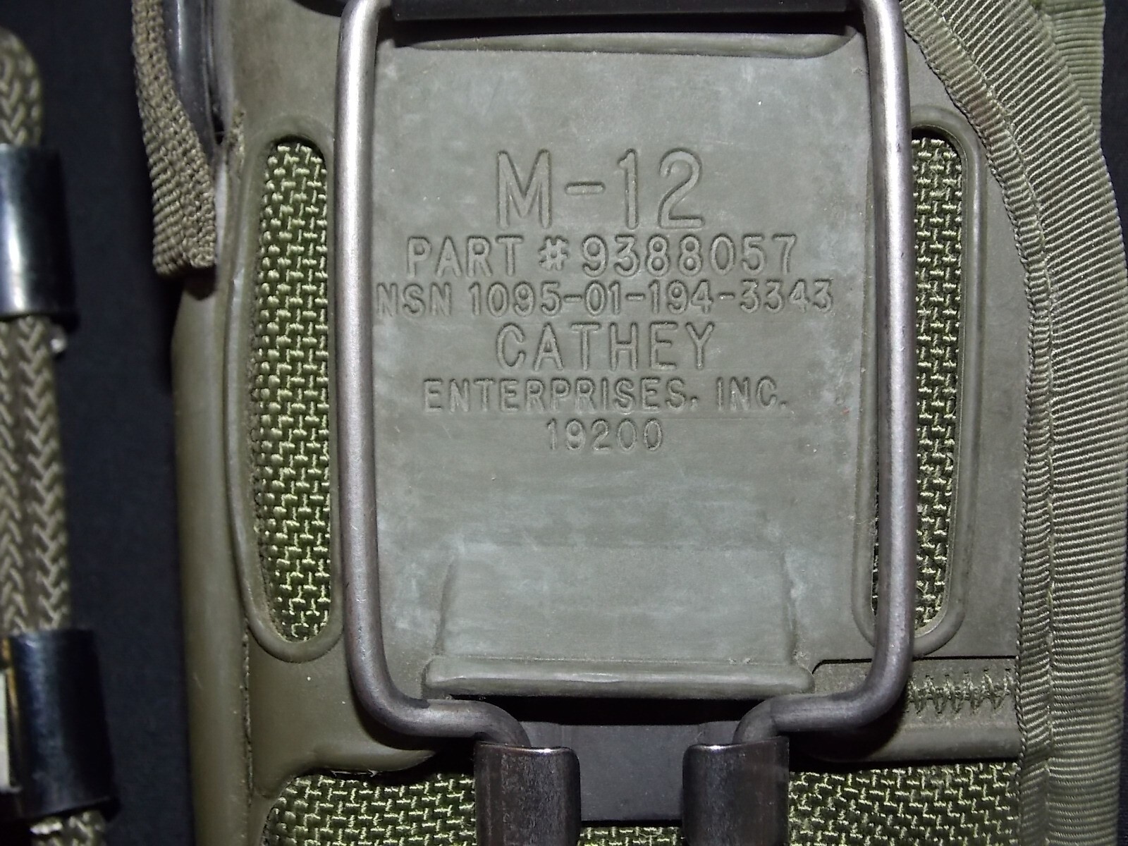 US Military Issue M12 CATHEY Holster M9 92F M1911 AMBIDEXTRIOUS