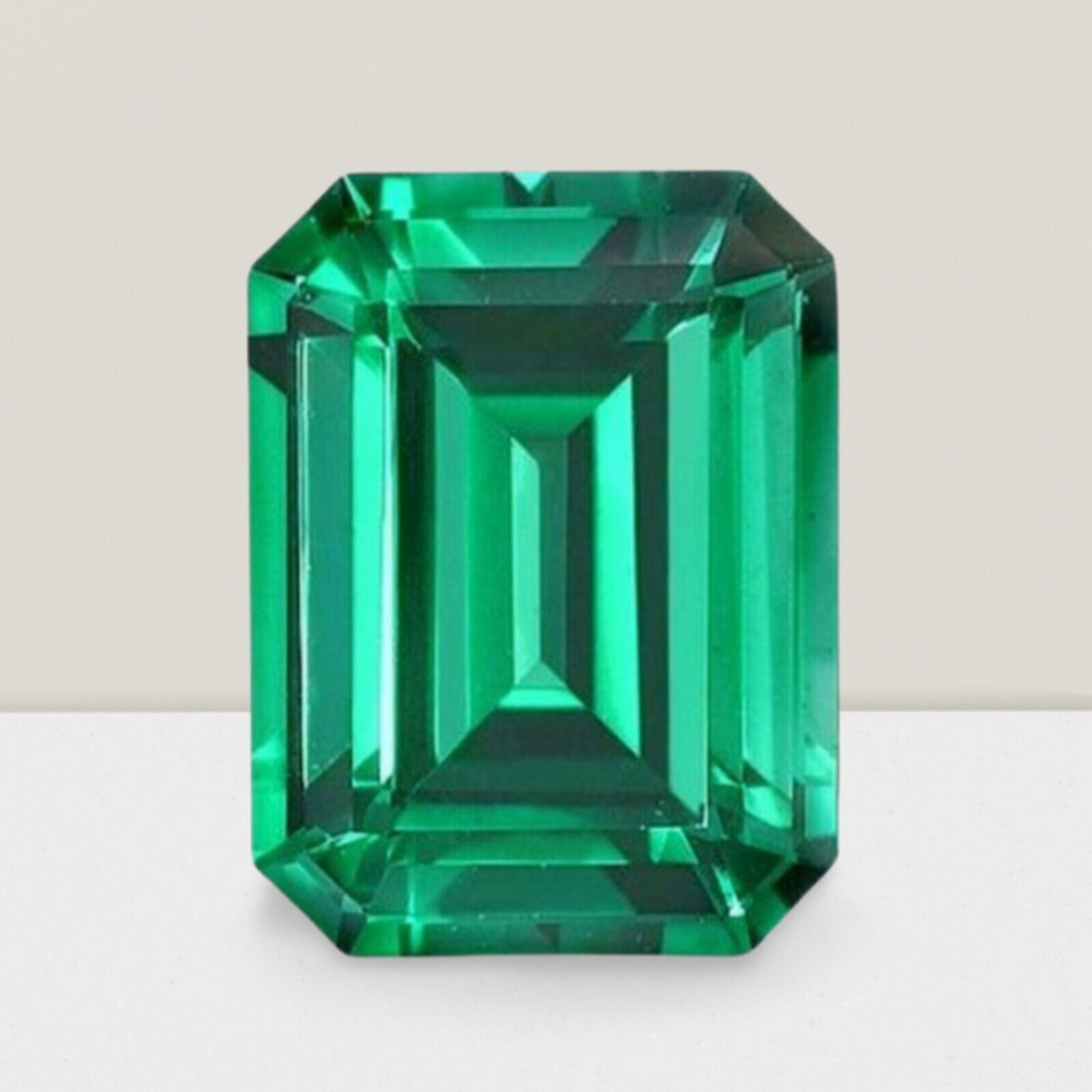 Emerald Octagon Cut Gemstone 2 Cts – 10×8 mm VVS Loose Gem