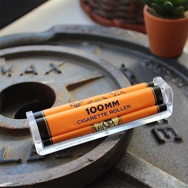 Versatile 100mm Cigarette Roller – Creates Perfect Cigarettes Effortlessly