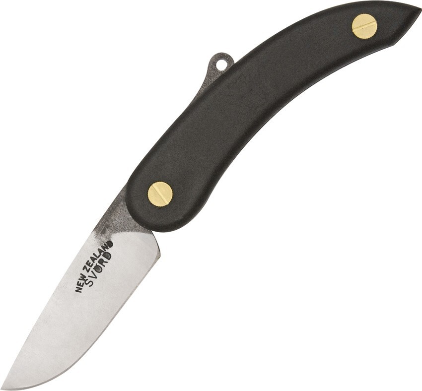 Svord Peasant 6 3/4″ Swedish High Carbon Black Synthetic Folding Knife 133
