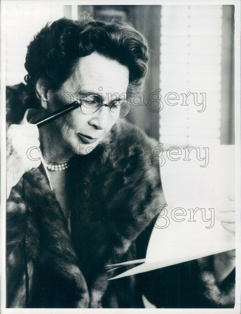 1966 Press Photo Author Novelist Adela Rogers St Johns 1960s