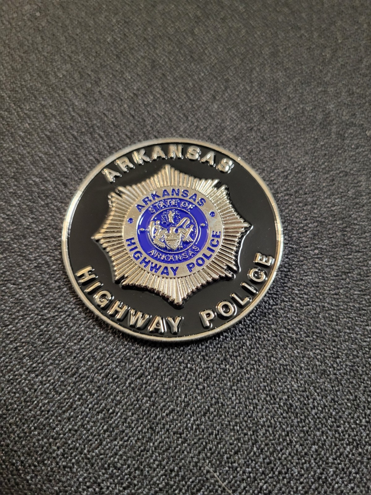 Arkansas Highway Police Challenge Coin – #’d Out of 250 Limited Mint