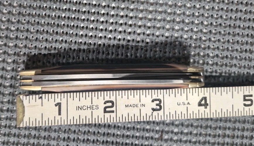 Schrade Old Timer Taylor Brands LLC 940T 2 Blade Gunstock Trapper Pockeknife