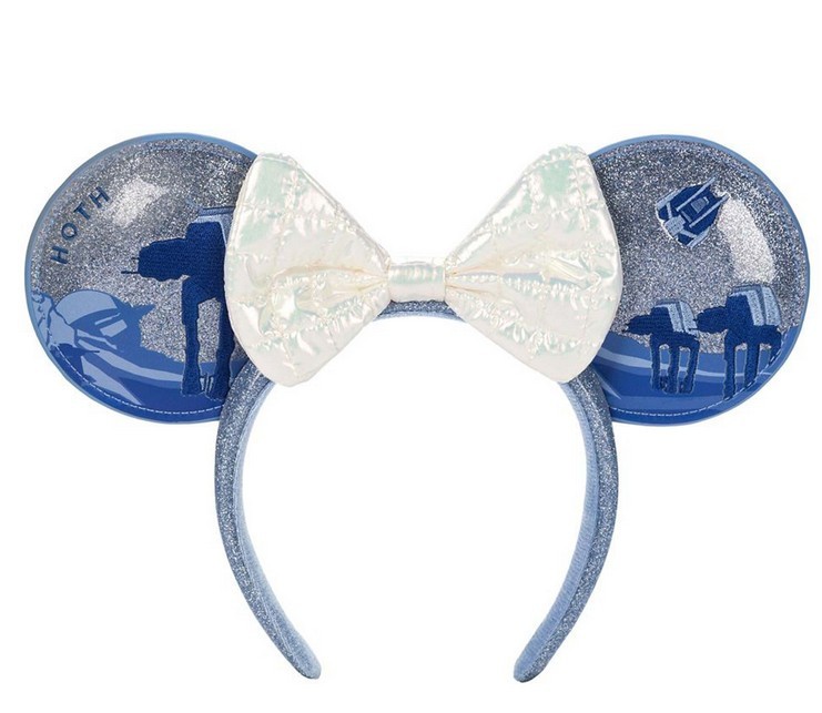 Disney Star Wars Hoth Minnie Ears Headband Empire Strike Back Disneyland World X