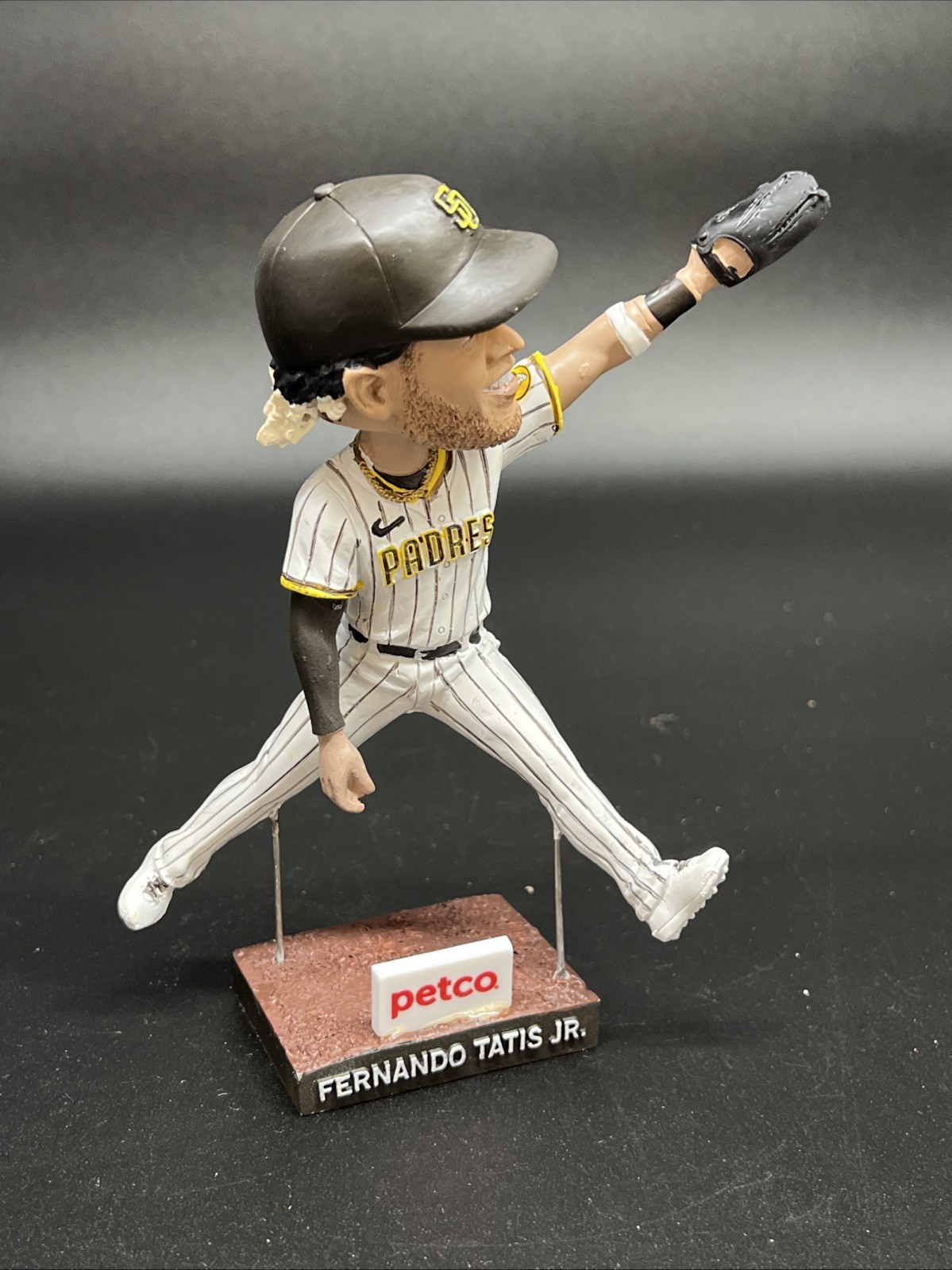 Fernando Tatis Jr. 2020 Padres Jumping Catch SGA Bobblehead Petco Park MLB (BB)