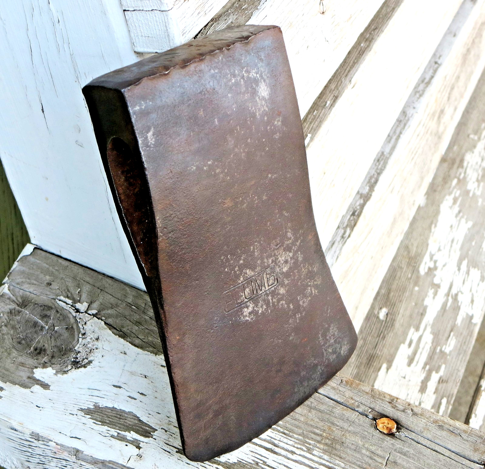 Vintage Small Size 2 lbs 5 oz PLUMB Single Bit Axe Head AX Hatchet Made in USA