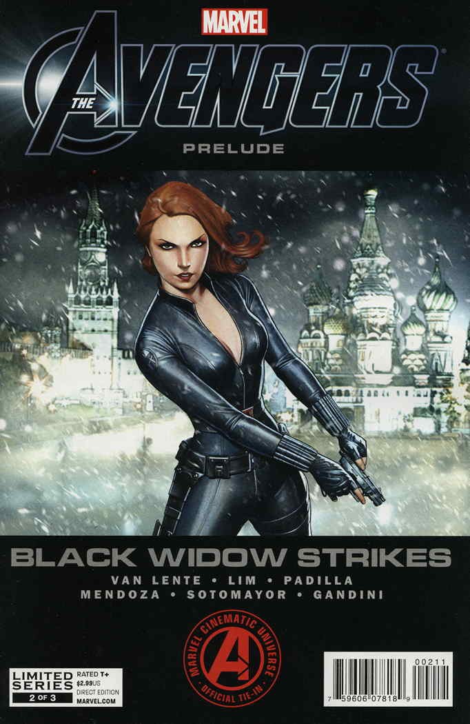 Marvel’s The Avengers: Black Widow Strikes #2 VF; Marvel | w/Bag+Board