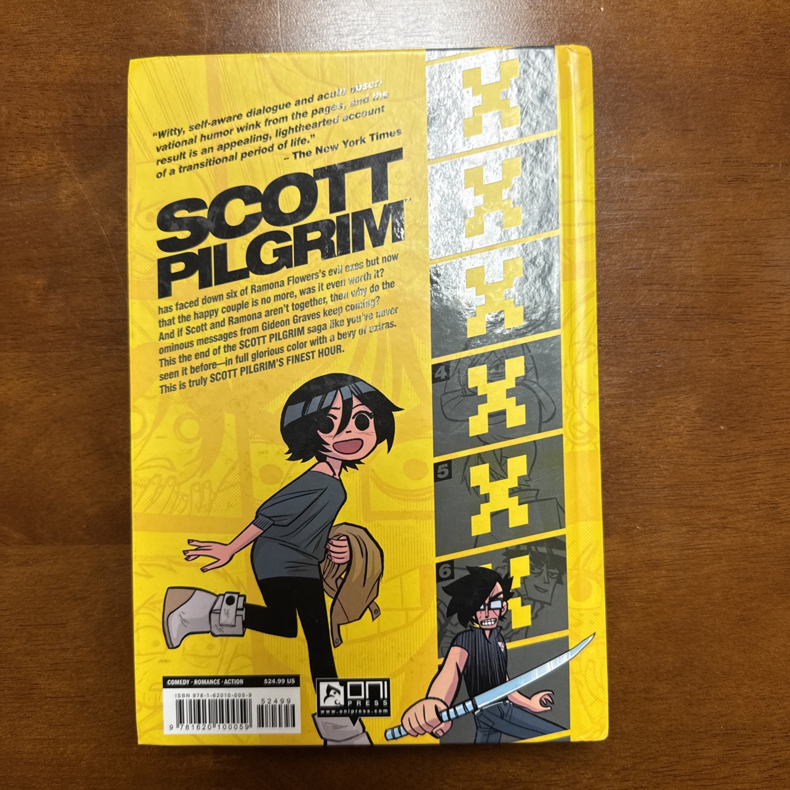 Scott Pilgrim Comic Book Set Vol. #1-6 by Bryan Lee O’Malley