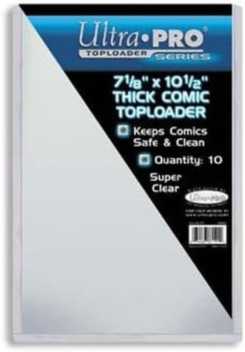 7-1/8″ x 10-1/2″ Comic Toploader 10ct – Ultimate Protection for Collectibles