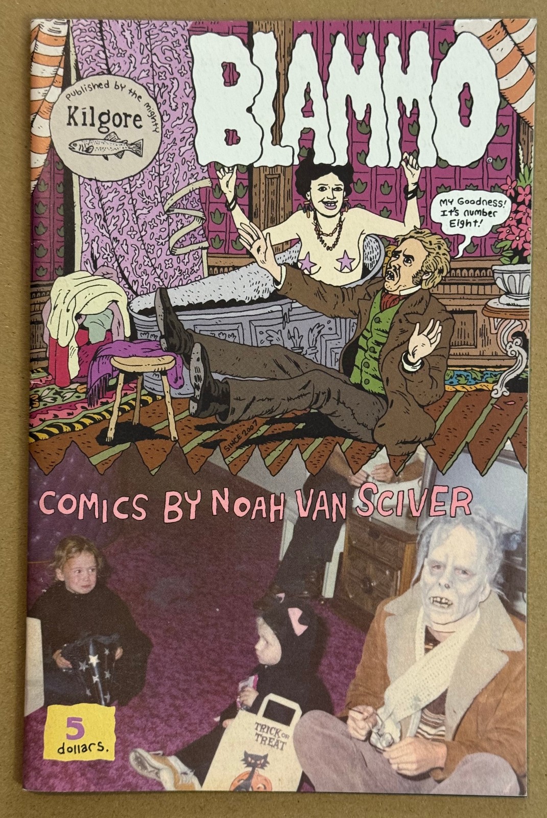 NOAH VAN SCIVER Blammo 6 7 8 8½ 9 2011-2016 Indie Small Press Comix NM 1st print
