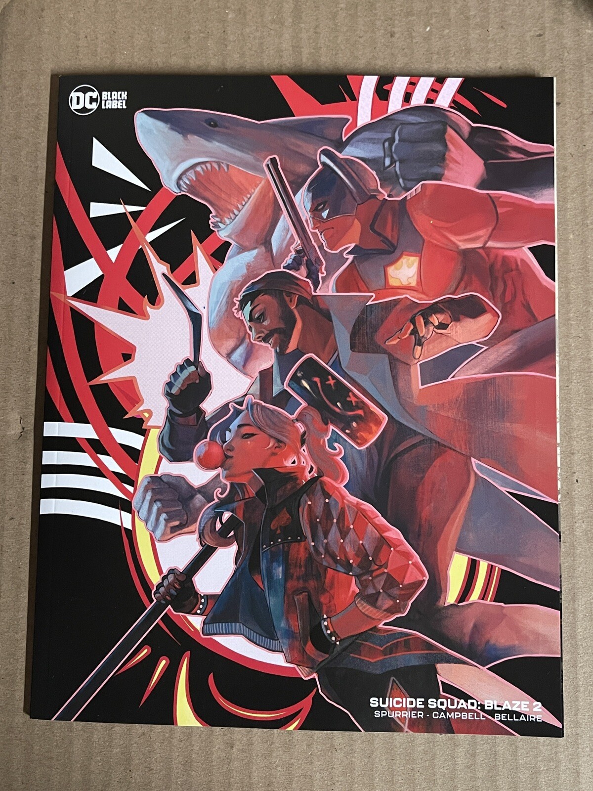 SUICIDE SQUAD BLAZE #2 VARIANT DC COMICS (2022) HARLEY QUINN BLACK LABEL