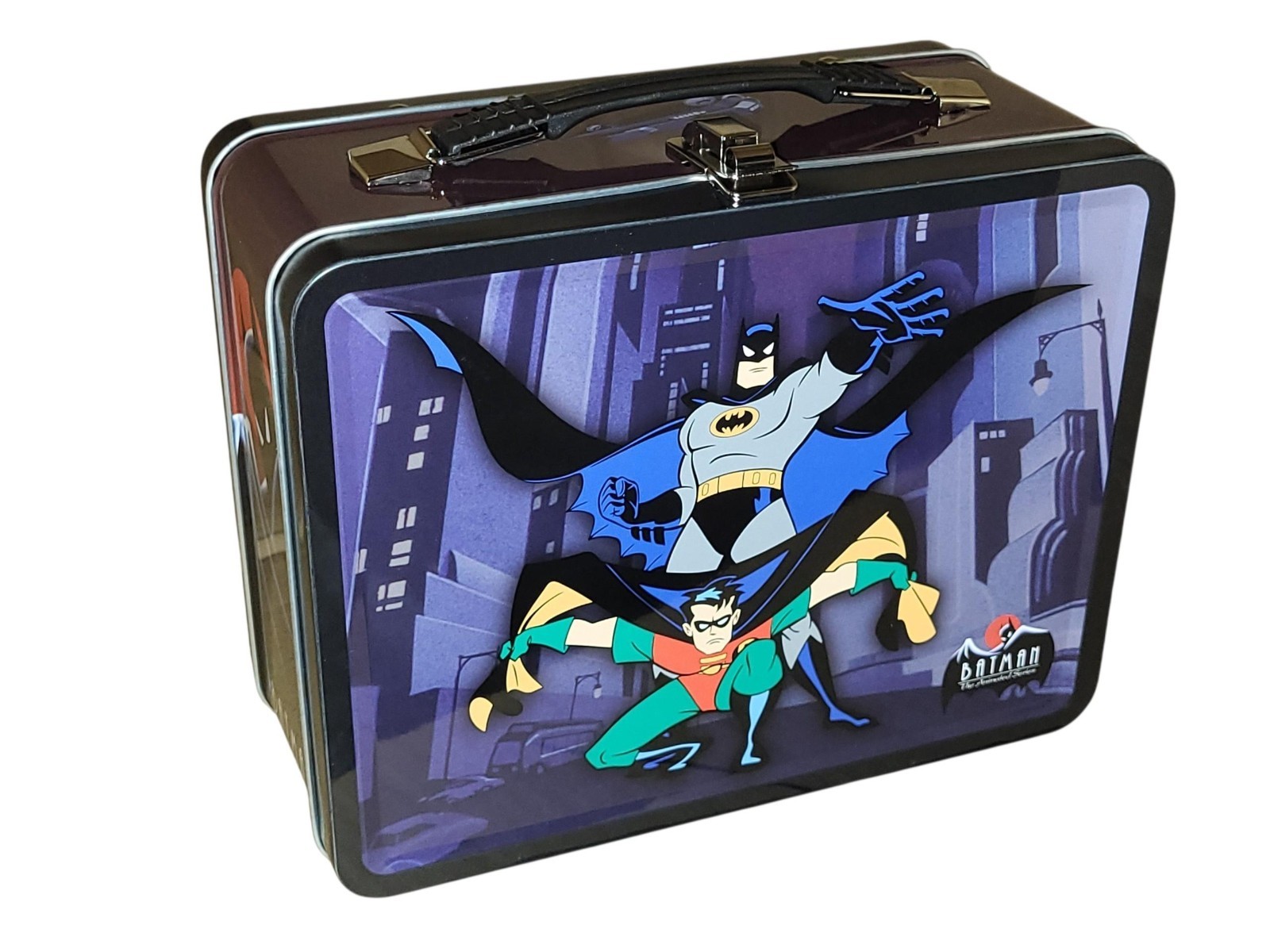 Factory Entertainment “Batman” The Animated Series Metal Tin Tote Lunch Box
