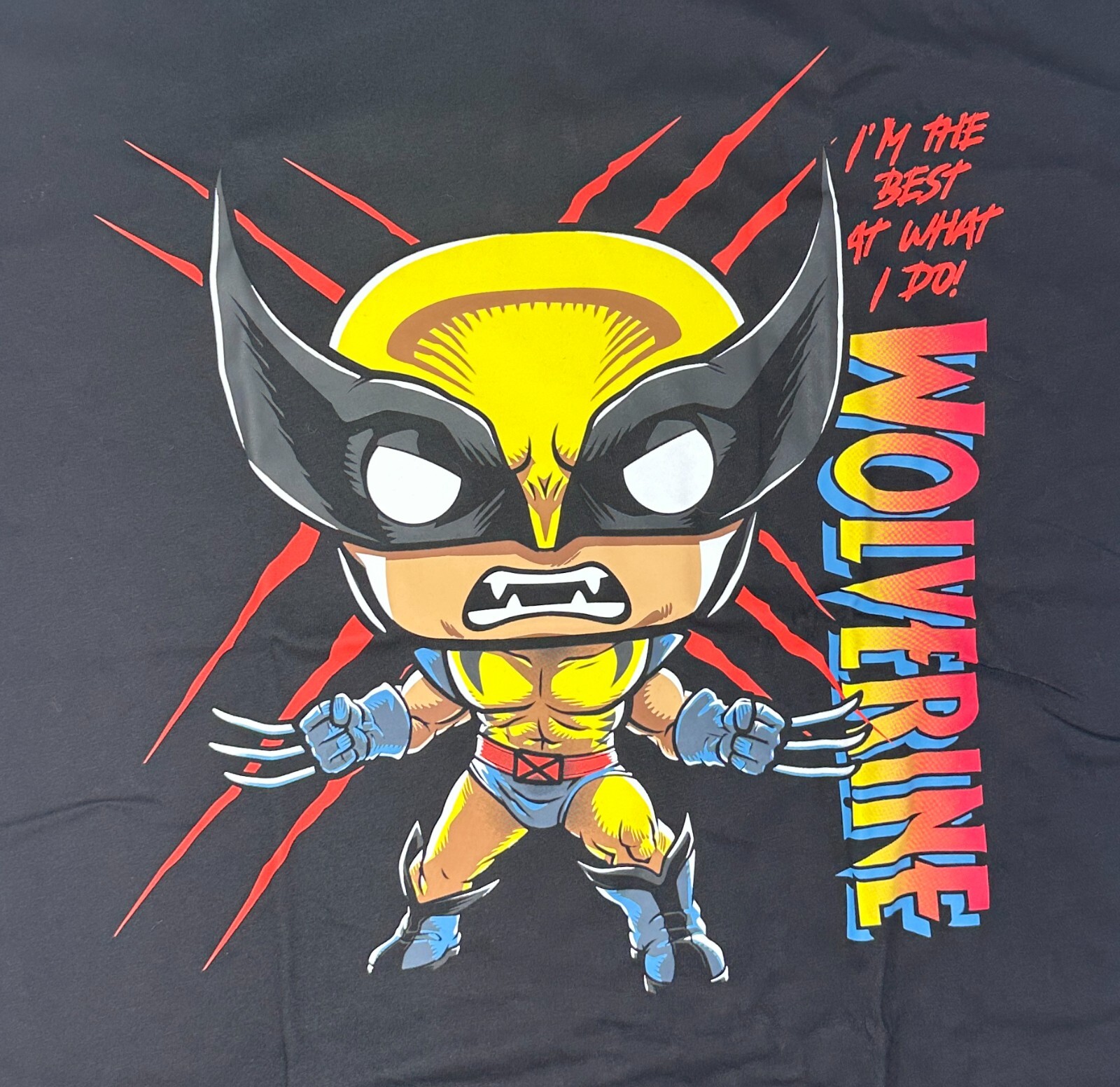 Funko Marvel Collector Corps – Wolverine 50th Anniversary Shirt – Large Size