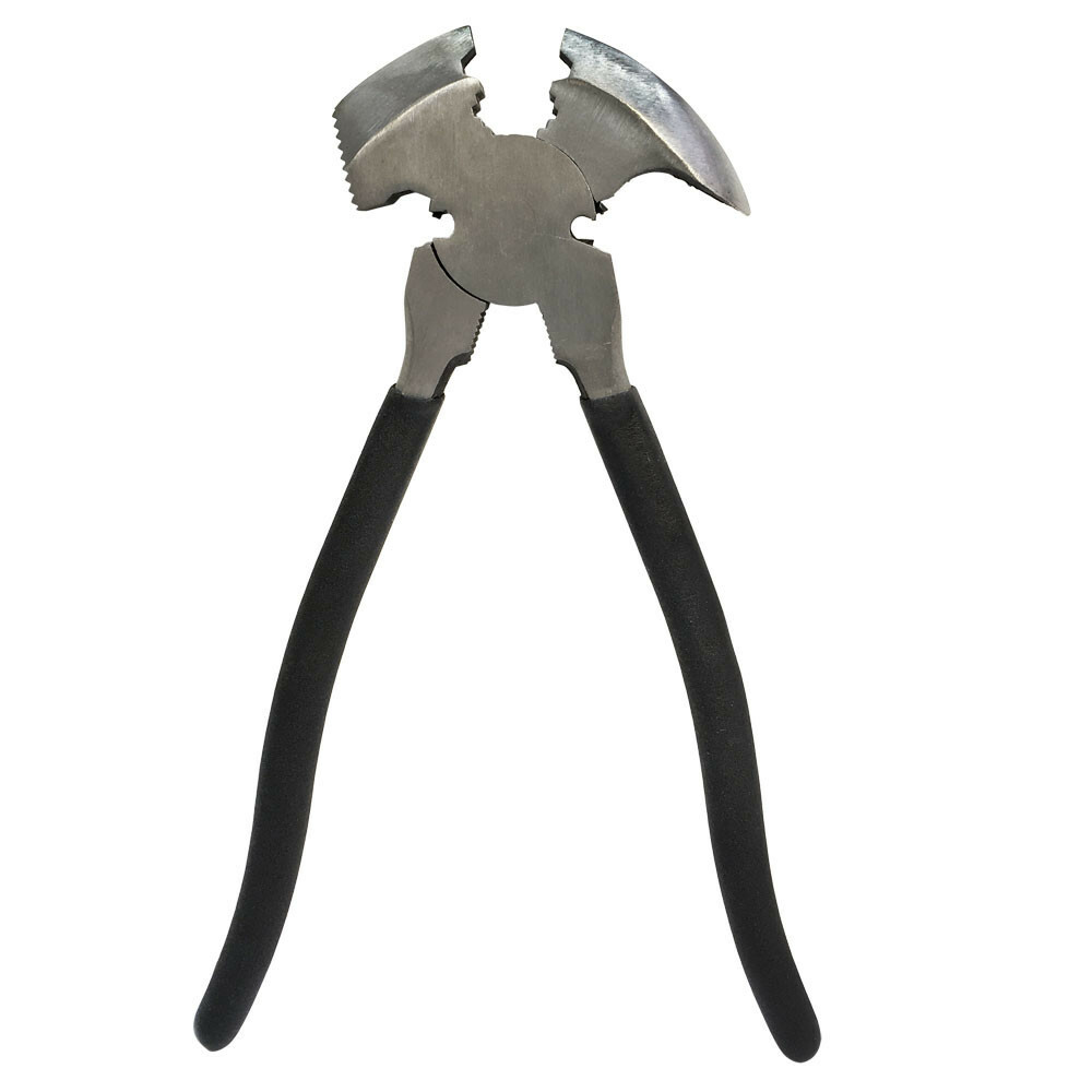 10-1/2” Fencing Pliers Hardened Tempered Hammer Staples Tack Fence