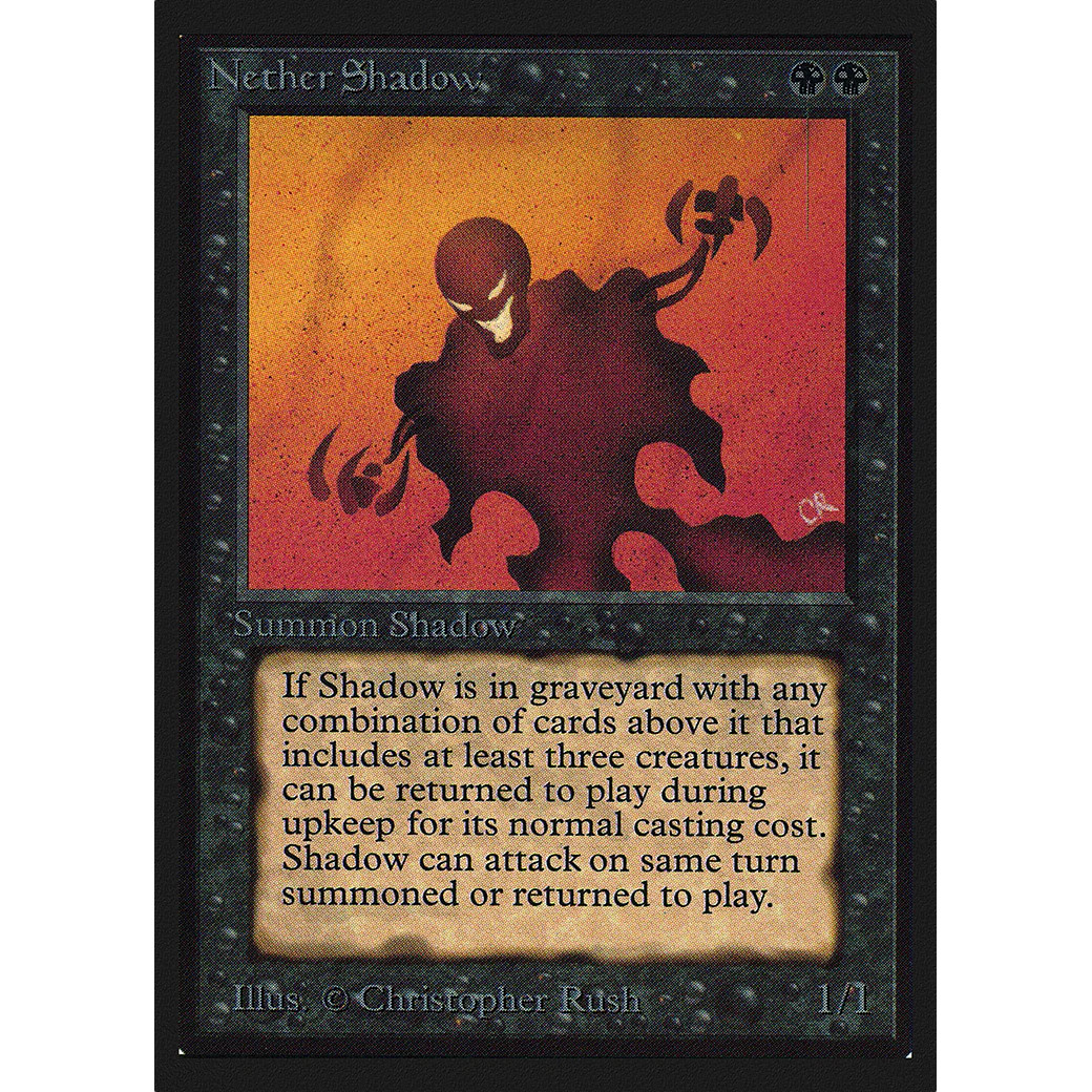 MTG \>> Nether Shadow (International Edition) <<// English – 341 Trading