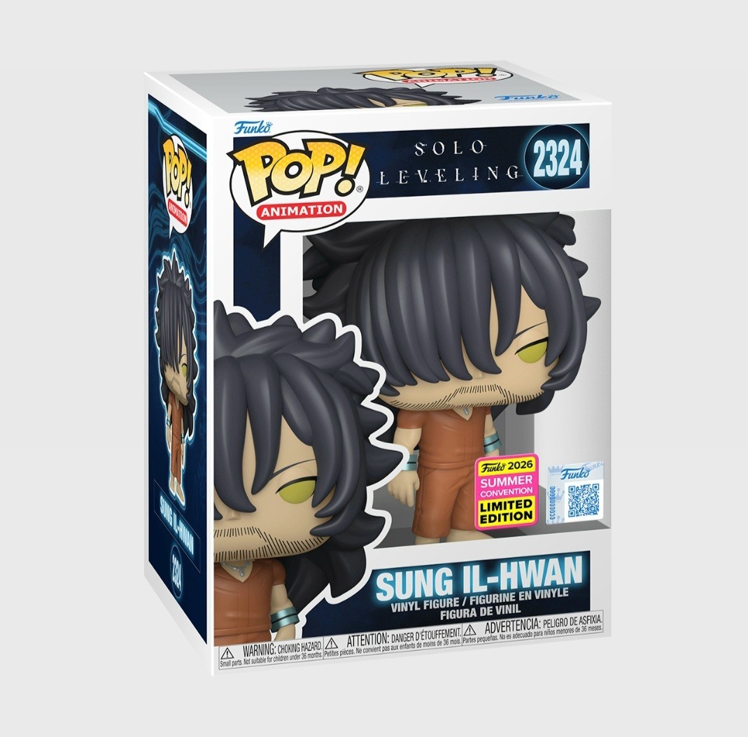 #2324 FUNKO POP! Solo Level Sung IL Hwan 2026 SDCC EXCLUSIVE 2026 **PRE ORDER**