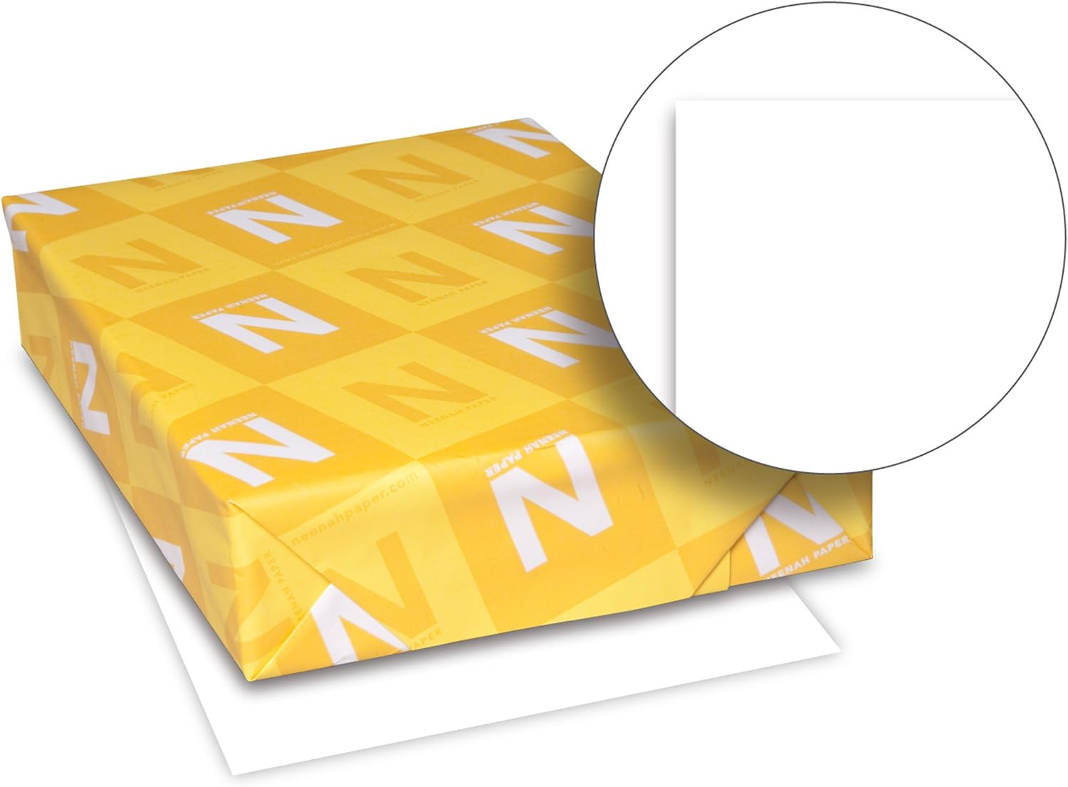 Neenah Capitol Bond 25% Cotton Paper, 8.5″ x 11″, 24 lb., White, 91 Brightness,