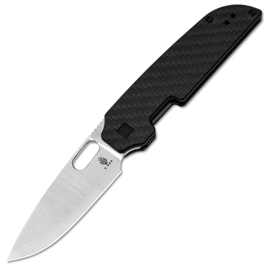 Kizer Cutlery Varatas Linerlock G10 & Carbon Fiber Folding Nitro-V Knife V3637A2