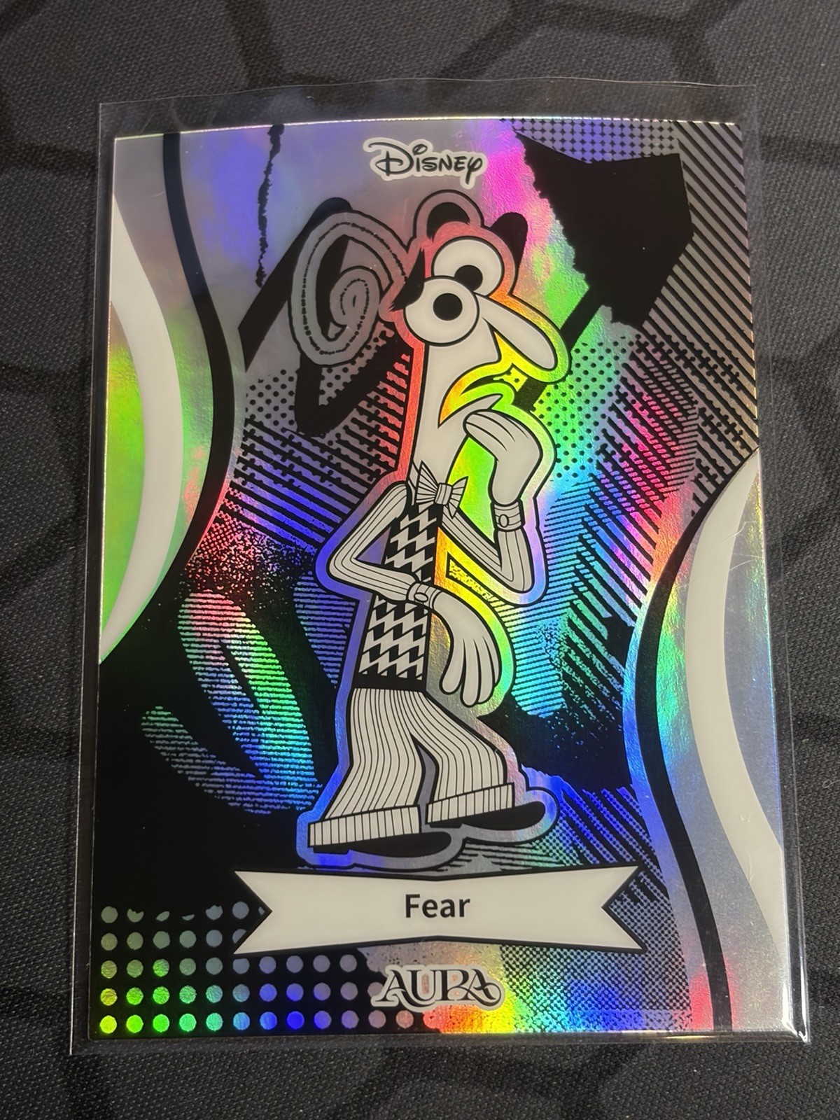 2025 Kakawow Aura Disney Line Art Silver Parallel Fear #AD-I-208