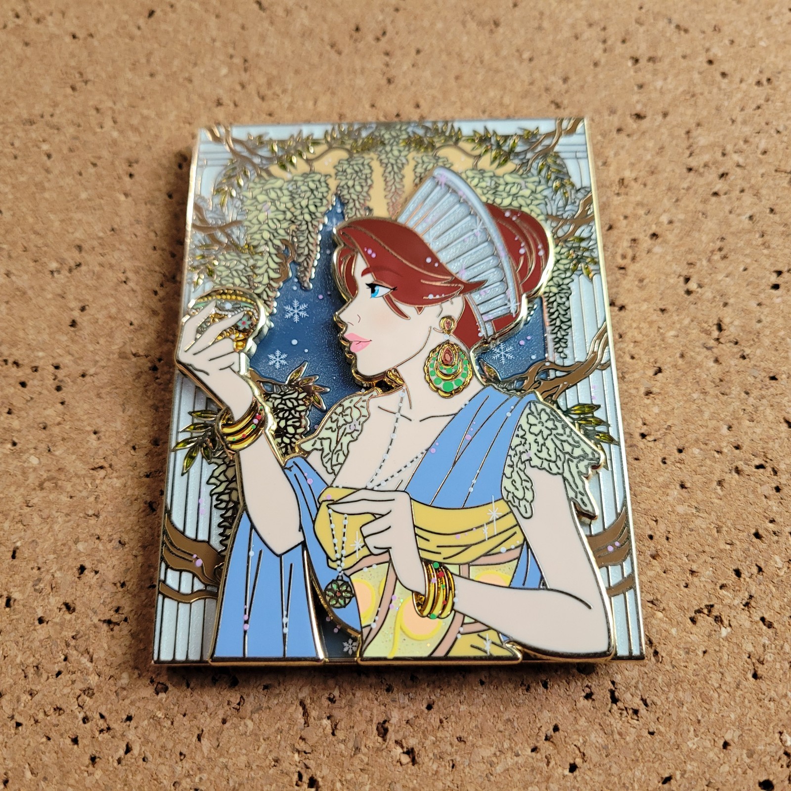 Princess Anastasia – Wisteria Windows Series – Fantasy Pin – Crescentlion.Art