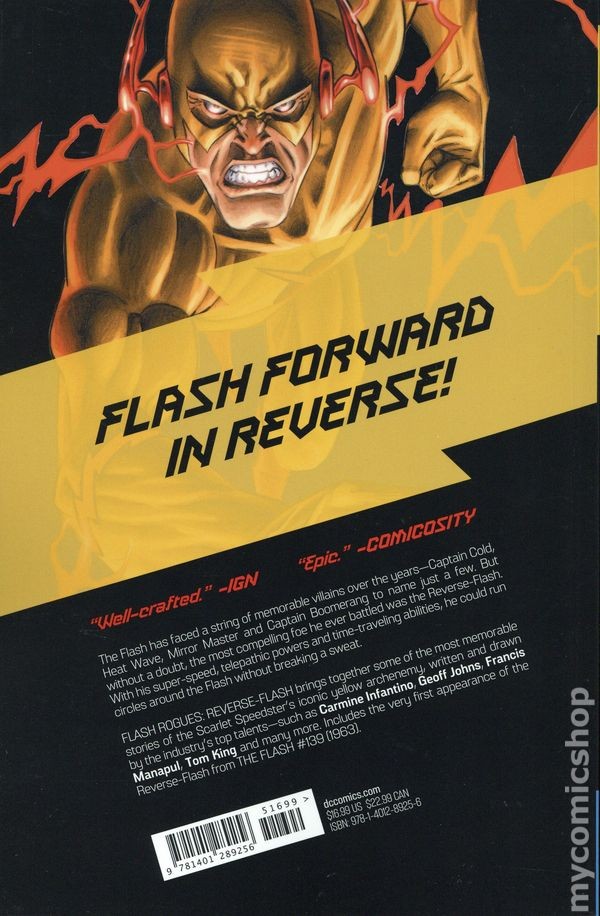 Flash Rogues Reverse Flash TPB #1-1ST FN 2019 Stock Image