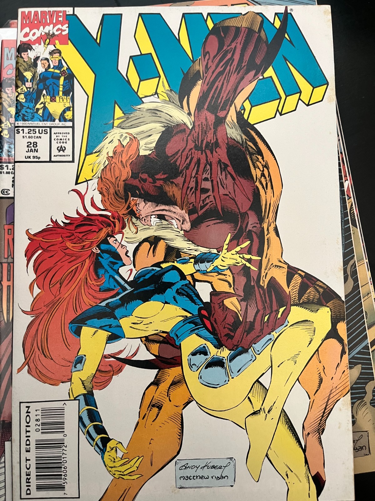 U Choose X-MEN (1991) series MARVEL YOU CHOOSE Jim Lee