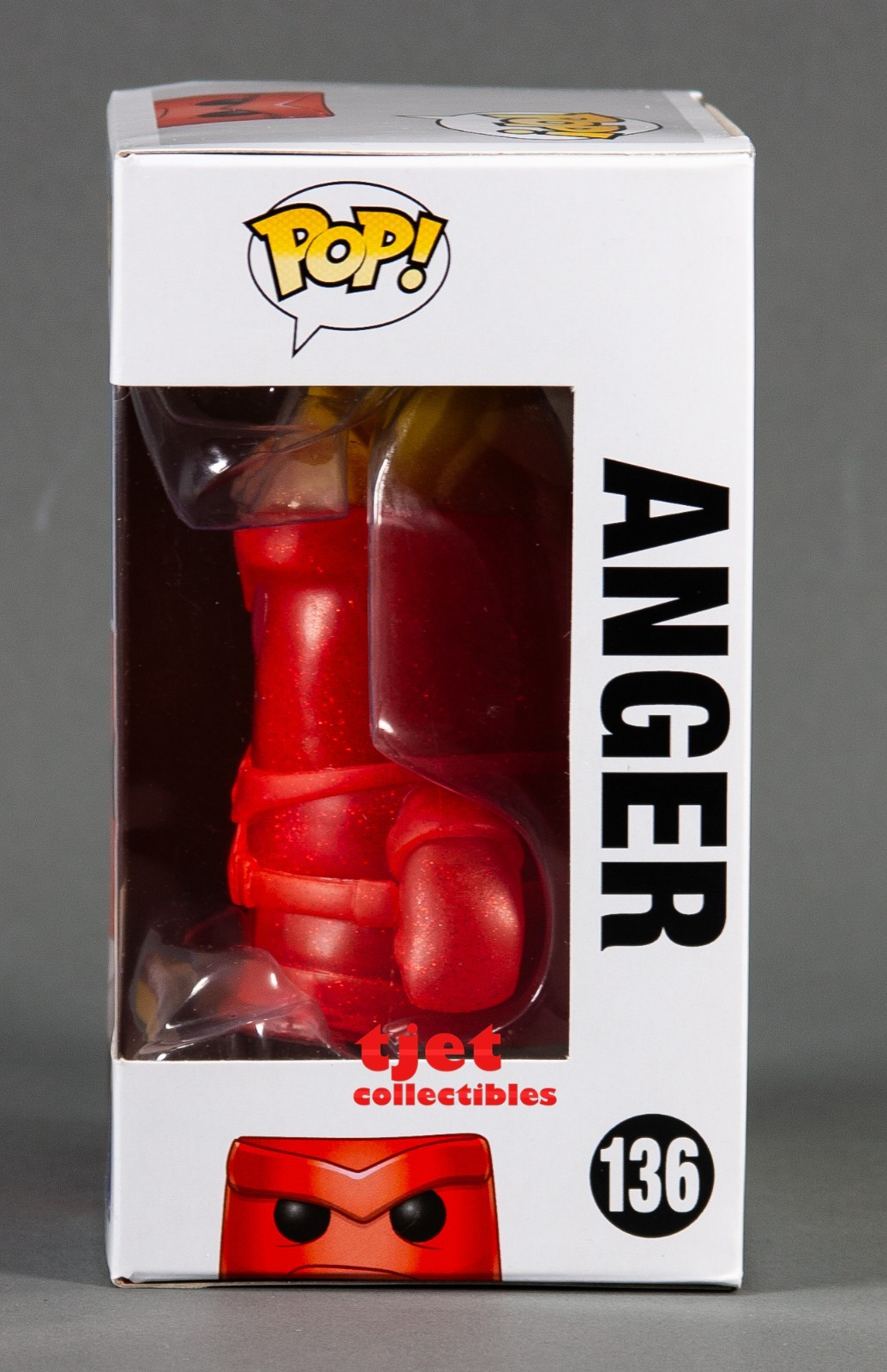 POP! Disney-Pixar Inside Out #136 Anger Vinyl Figure EE Exclusive New
