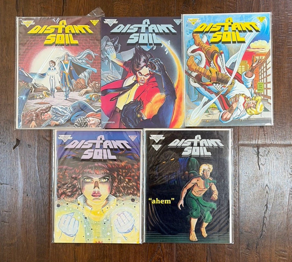 A DISTANT SOIL Lot * 1 2 3 4 5 – Magazine; Free Ship; LB15