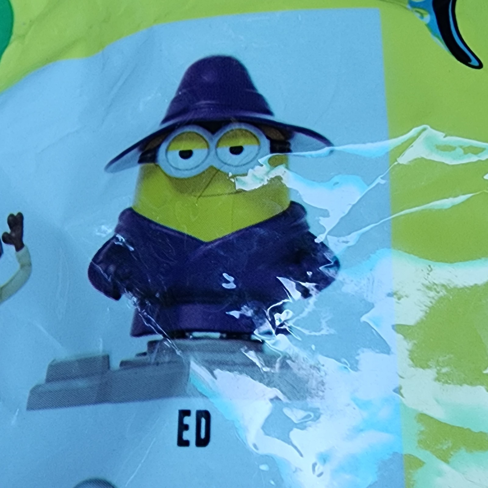 Wendy’s Minions & Monsters 2026 Meal Figure Ed Witch NEW Sealed Package