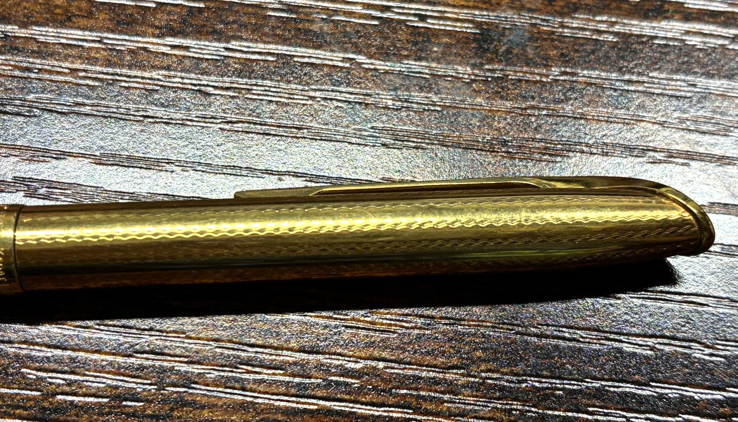 Kreisler Karat Crown H.G.E. Heavy Gold Electroplate Ballpoint Pen