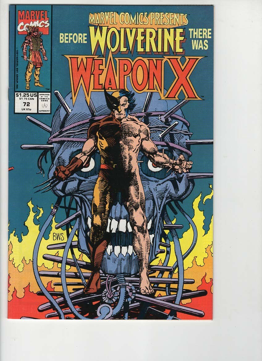 MARVEL COMICS PRESENTS #72 – 1991 MARVEL – Wolverine – 9.4 NM