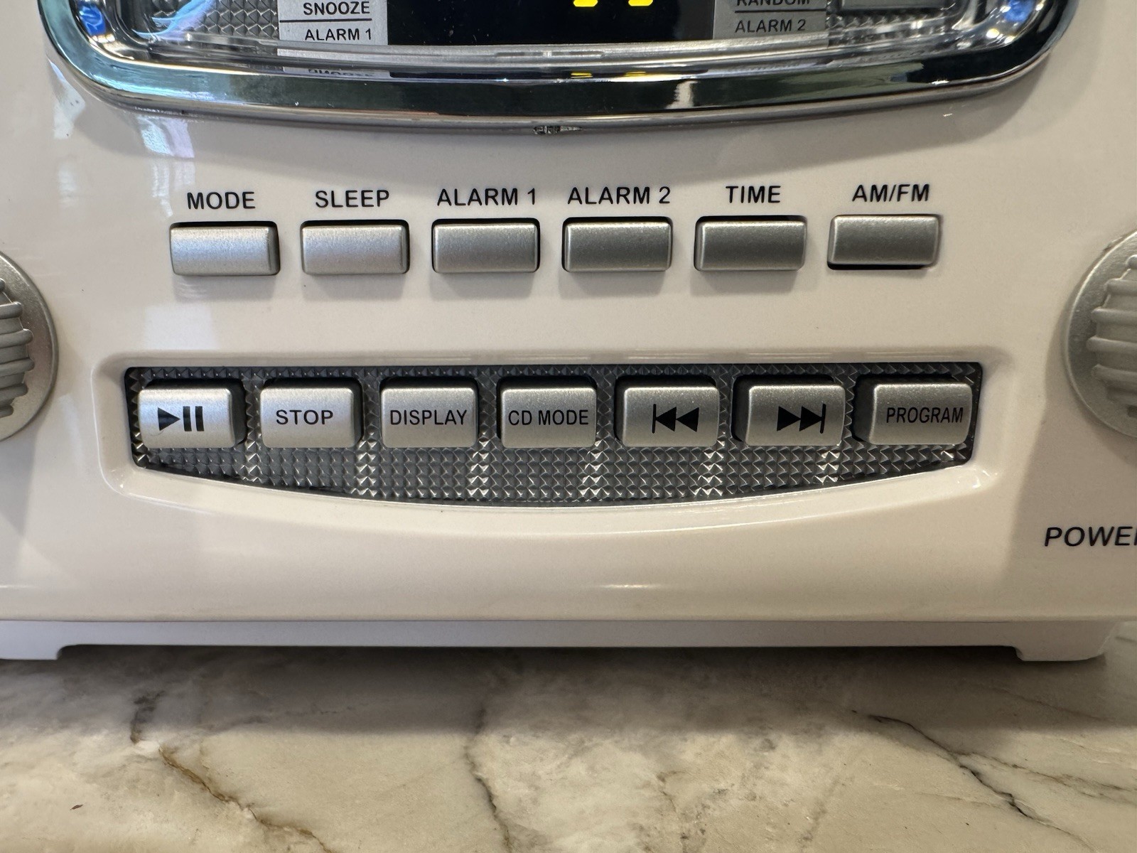 Crosley Corsair Radio with Bluetooth – White CR612B-WH