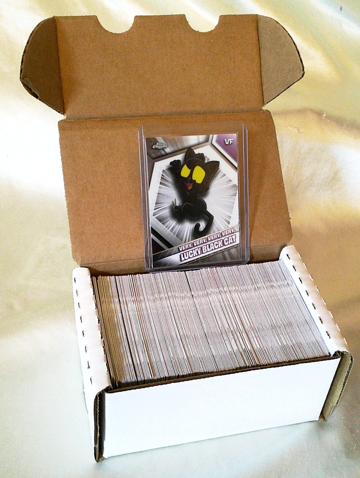 **2026 Topps Chrome VeeFriends 200 Card Complete Set With Very Lucky Black Cat