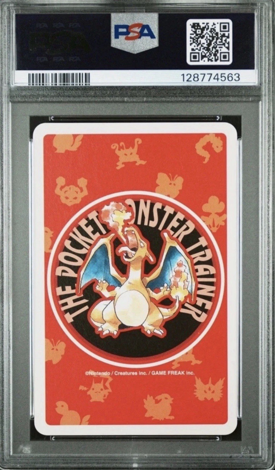 1996 POKEMON RED VERSION PLAYING CARDS NIDOKING 3 OF SPADES #034 PSA 9