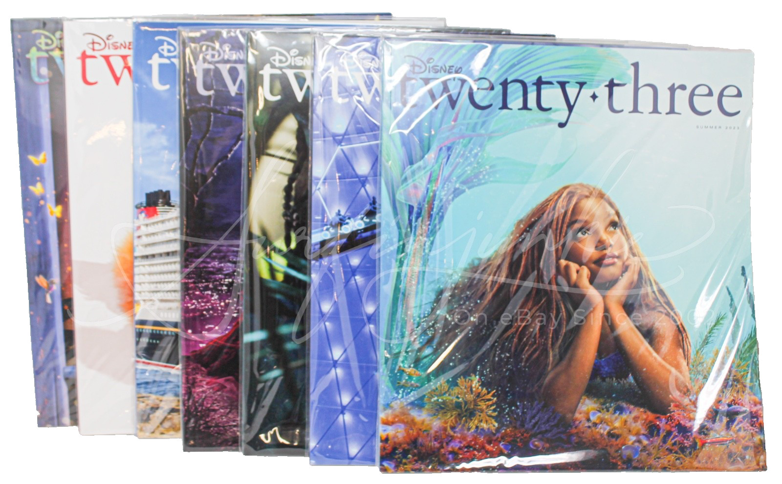 D23 Magazine Set Winter Spring Summer Fall 2021 2022 2023 7 Pc Set New Sealed
