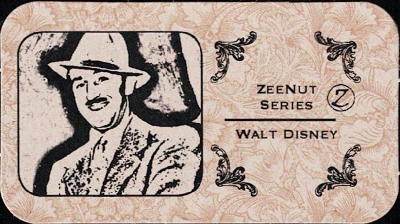 WALT DISNEY – Z Series “SPOT THE WINNER” Card – AMERICAN ANIMATOR/ENTREPRENEUR