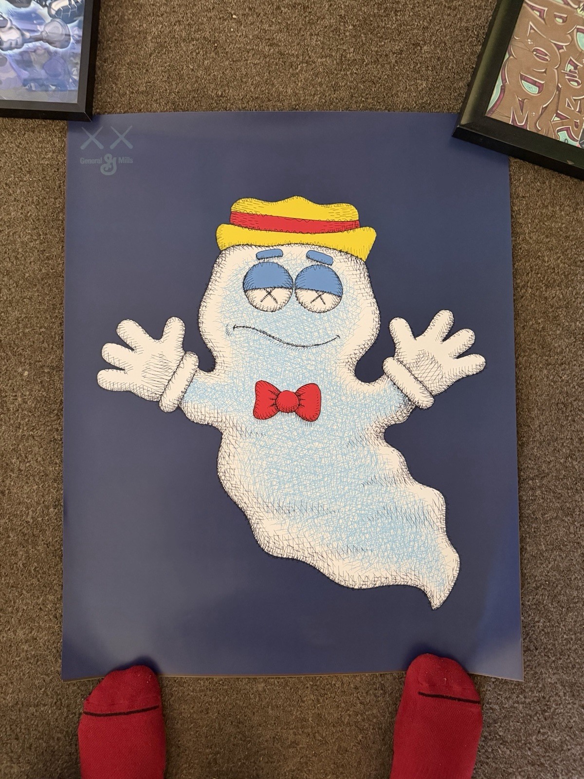 KAWS x Cereal Monsters Poster Set. Limited Edition