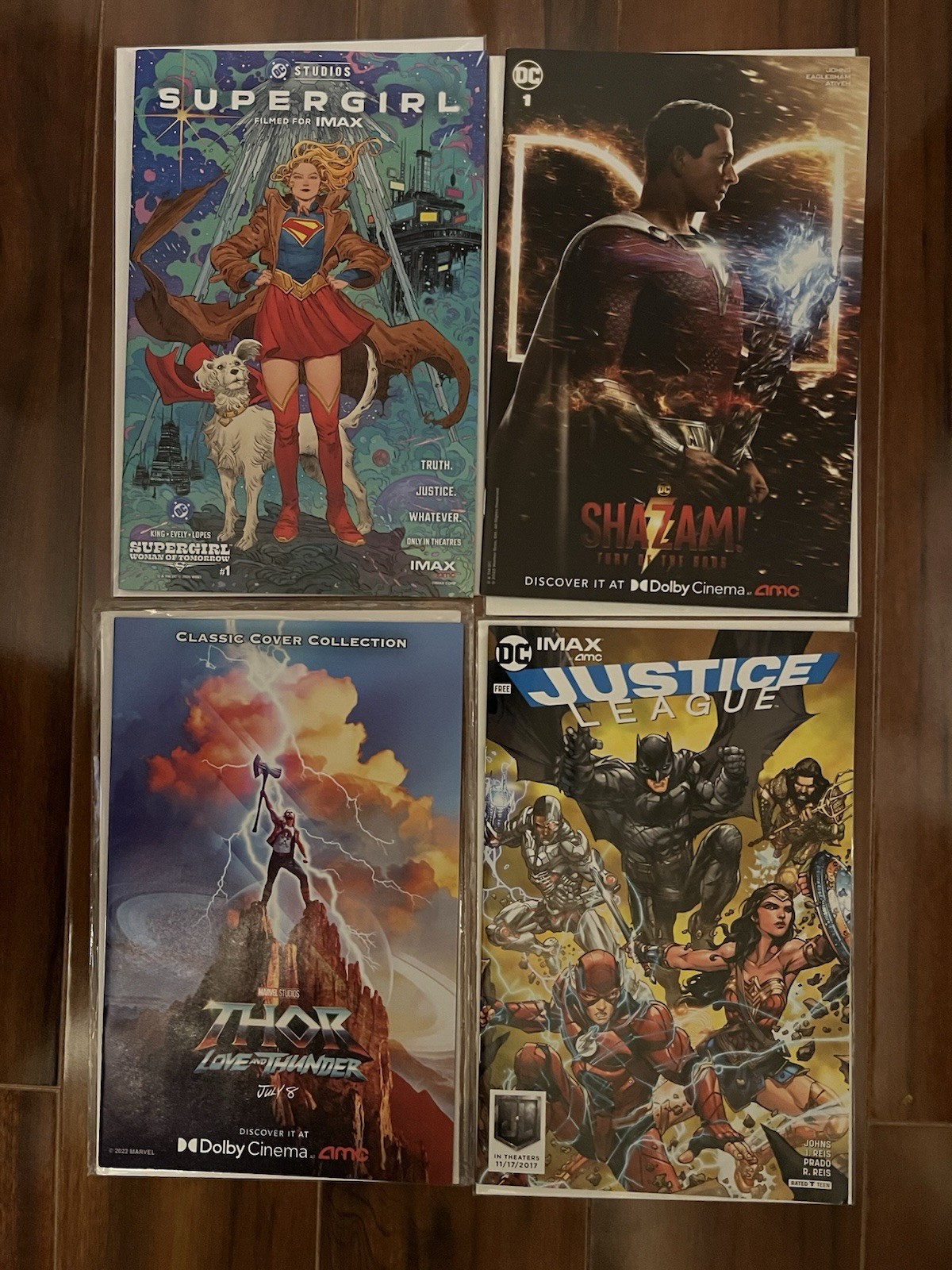 Supergirl #1 AMC IMAX Justice League Shazam Thor Comic Book Exclusive Dolby