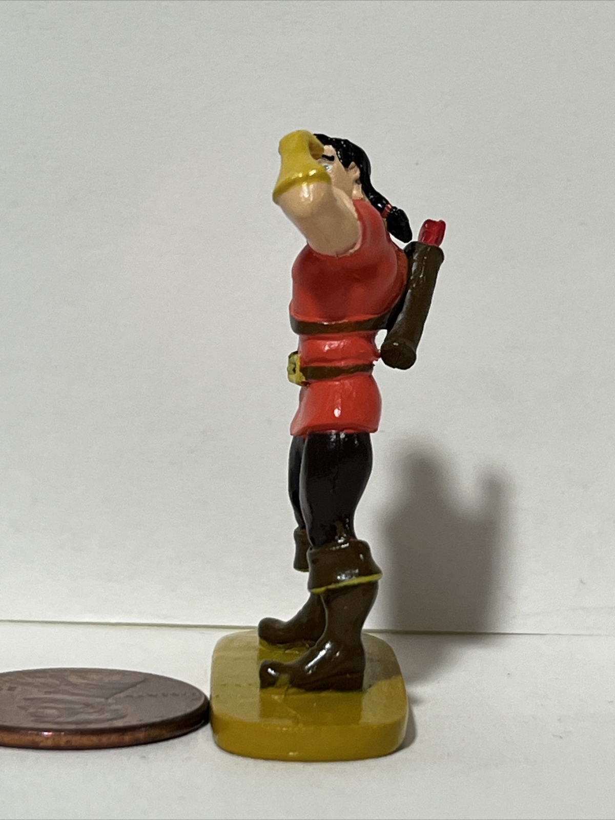 Gaston plastic figure Disney Beauty Beast character Collector Packs Park Series