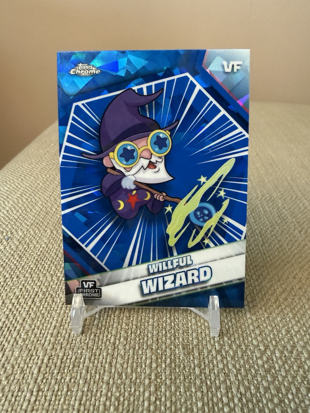 WILLFUL WIZARD 2026 TOPPS CHROME SAPPHIRE VEE FRIENDS #192